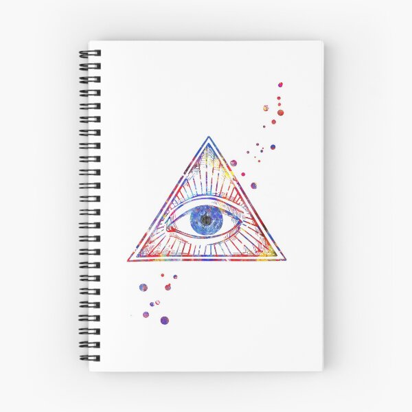 Item preview, The all seeing eye, watercolor all seeing eye designed and sold by Rosaliartbook.