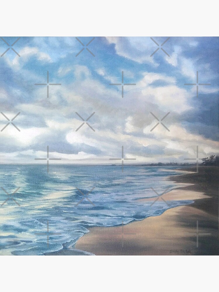 Sunrise on Playa Dorada - beach landscape painting by EmilyBickell
