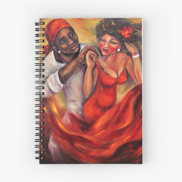 Item preview, Bailarines de salsa designed and sold by Iraidart.