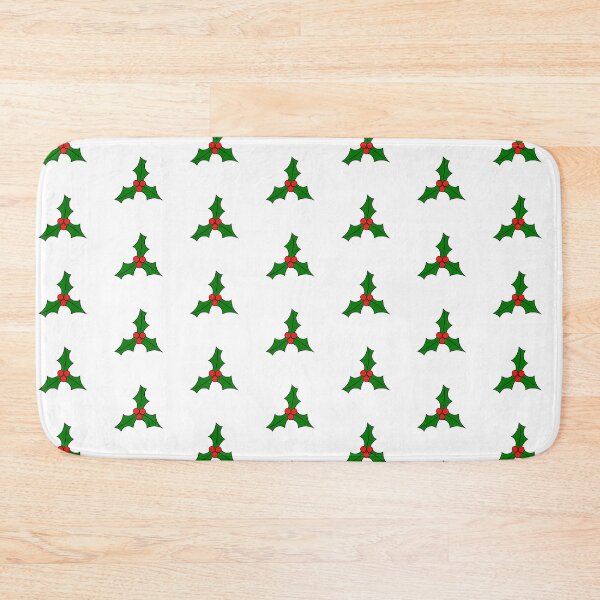 Item preview, Christmas Holly Pattern designed and sold by ACoolDuck.