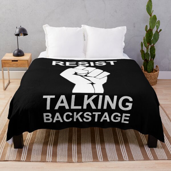 Item preview, Resist Talking Backstage - Theatre Tech Week Rehearsal Crew designed and sold by JukeLox.