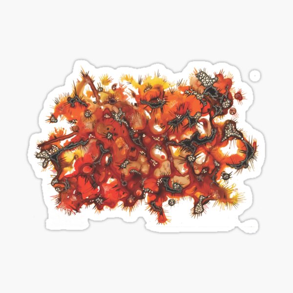 Cacti & Sea Plants in Autumn Sticker