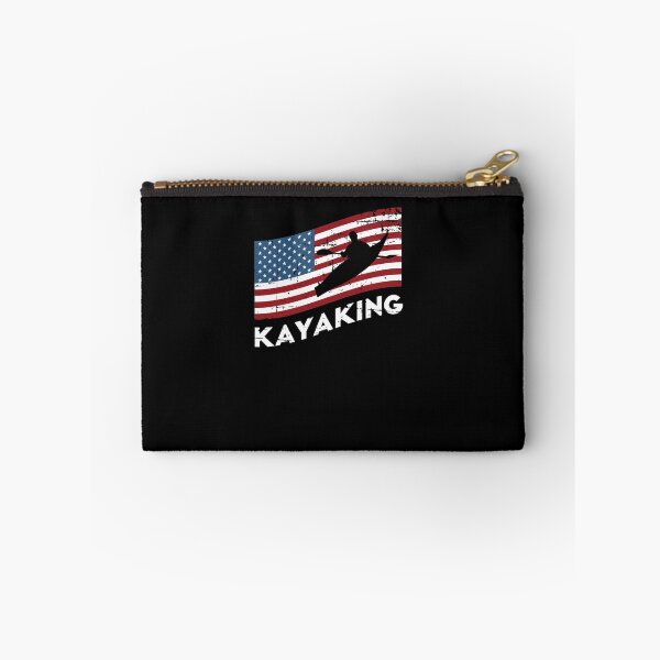 Item preview, USA Flag Kayaking Canoe Kayaker Paddling designed and sold by jeffded.