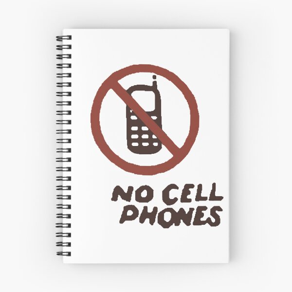 Item preview, No Cell Phones (Luke's Diner) designed and sold by MizSarie.