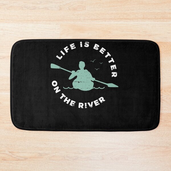 Item preview, Life Is Better On The River Kayaking Canoe Kayaker Paddling designed and sold by jeffded.