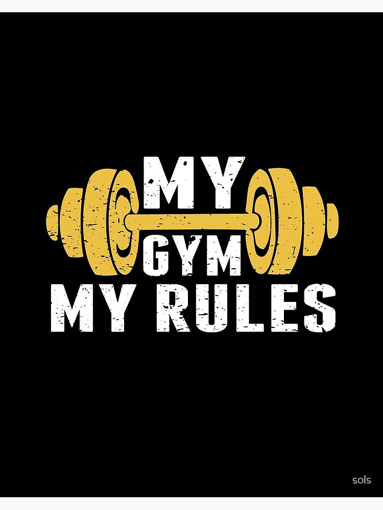 The Gym Is My Life - Best Fitness Gifts - Funny Gym