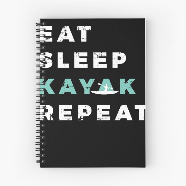 Item preview, Eat Sleep Kayak Repeat Kayaking Canoe Kayaker Paddling designed and sold by jeffded.