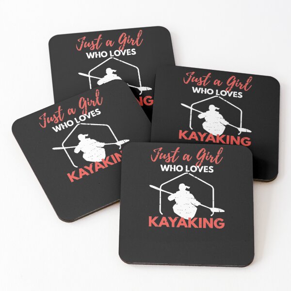Item preview, Just A Girl Who Loves Kayaking Canoe Kayaker Paddling designed and sold by jeffded.