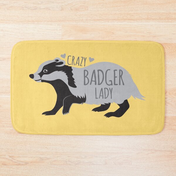 Item preview, Crazy Badger Lady designed and sold by jazzydevil.