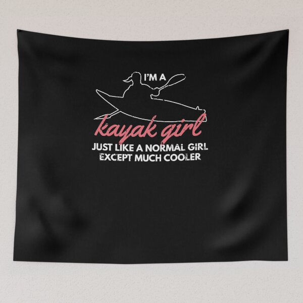Item preview, Kayak Girl Kayaking Canoe Kayaker Paddling designed and sold by jeffded.