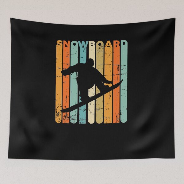 Item preview, Retro Snowboard Vintage Snowboarding Gift designed and sold by jeffded.