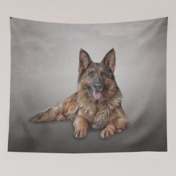 Item preview, Drawing German Shepherd Dog designed and sold by bonidog.
