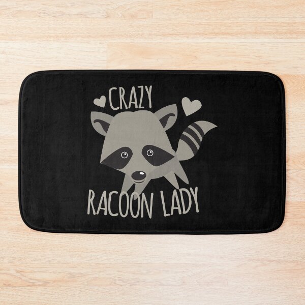 Item preview, Crazy Racoon Lady designed and sold by jazzydevil.