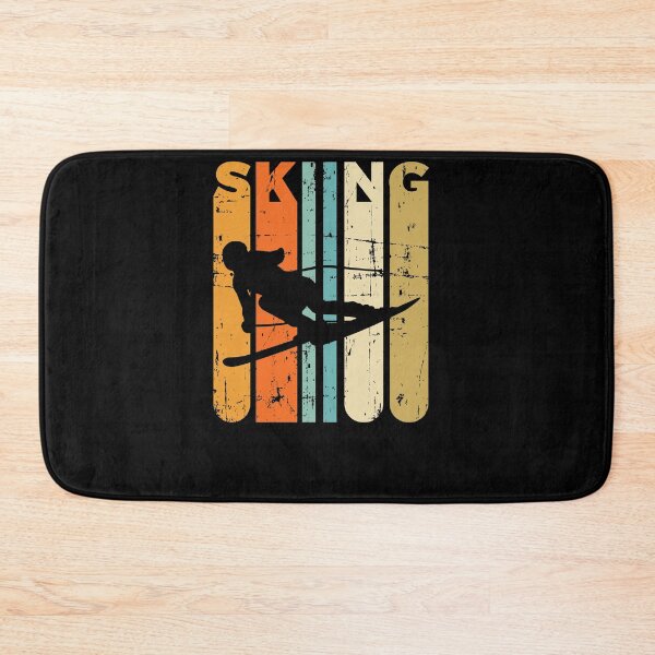 Item preview, Retro Skiing Vintager Skier Gift Ski designed and sold by jeffded.