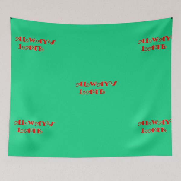 Item preview, popular t-shirt always late. designed and sold by leicha.