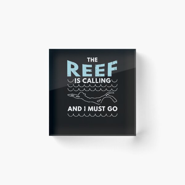 Item preview, Reef Is Calling Scuba Diving Diver Snorkling designed and sold by jeffded.