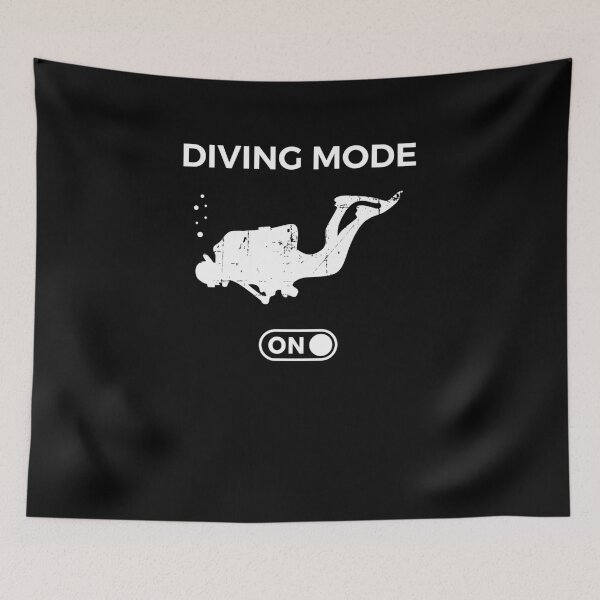 Item preview, Scuba Diving Mode On Diver Snorkling designed and sold by jeffded.