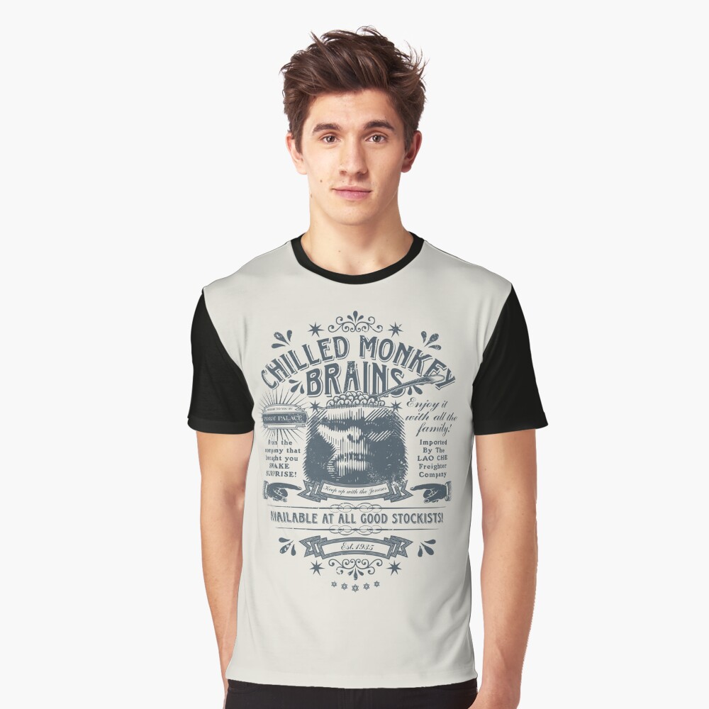 Gekühlte Affengehirne Grafik T-Shirt