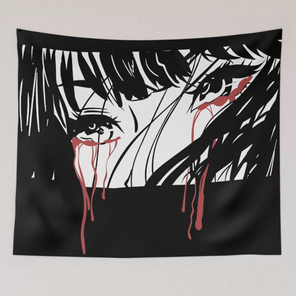 Item preview, Crying Girl designed and sold by Trashuniverse.