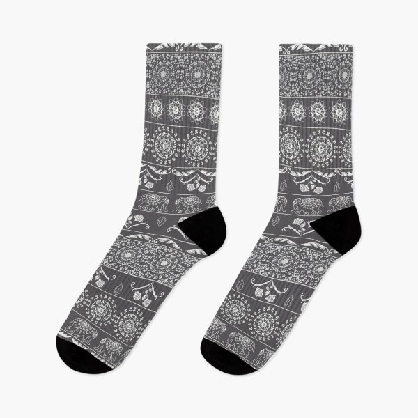Item preview, Elephant Mandala Dark Gray designed and sold by laura lacina.