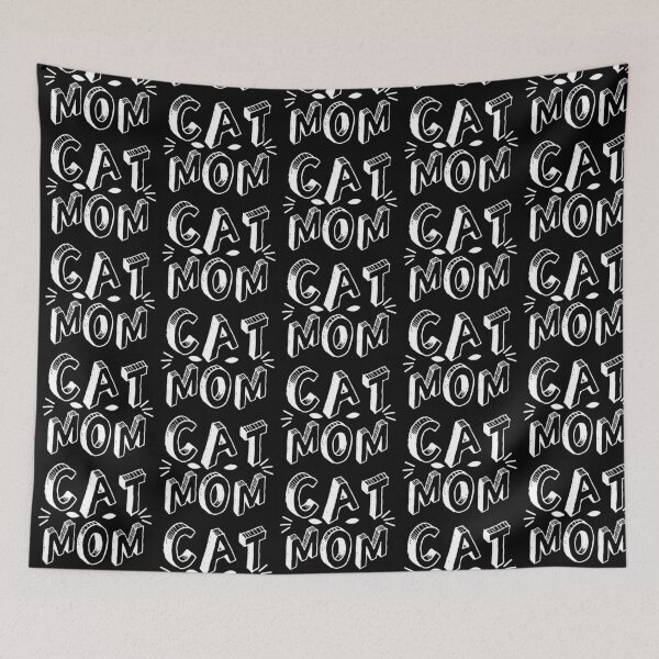 Item preview, cat mom designed and sold by jazzydevil.