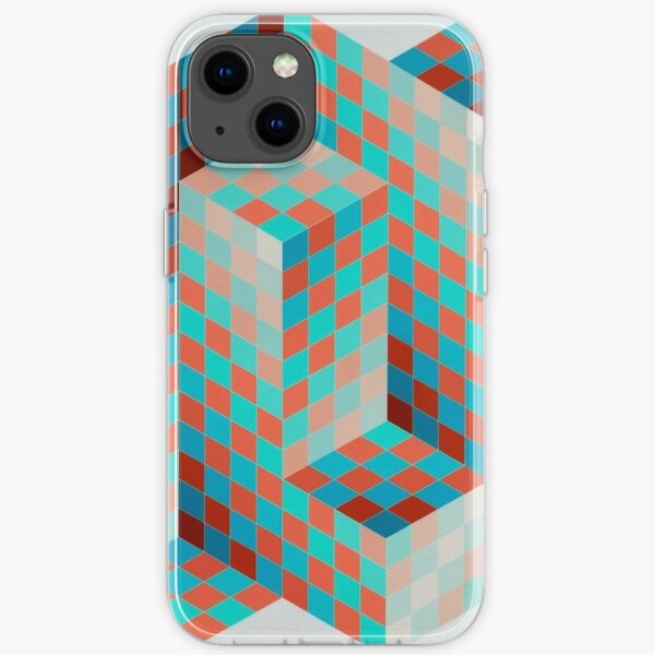 Op Art #OpArt Optical Art #OpticalArt Optical Illusions #OpticalIllusions #Illusion iPhone Soft Case