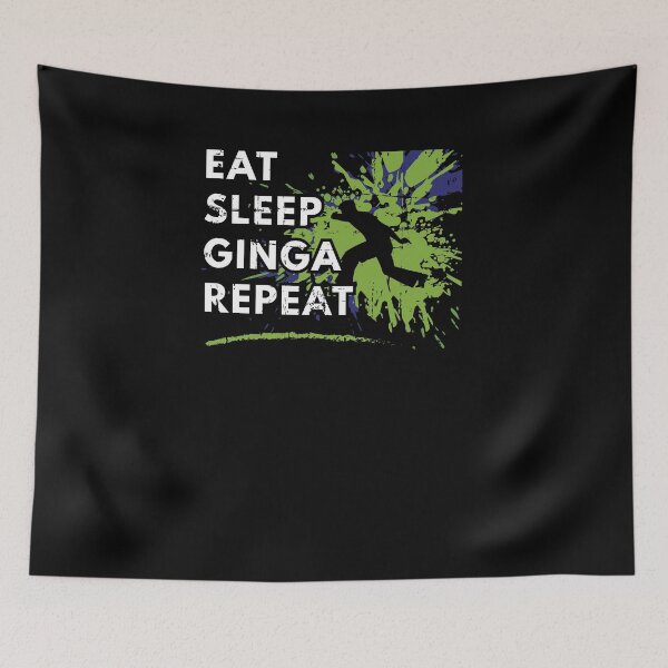Item preview, Eat Sleep Ginga Repeat Brazilian Capoeira Martial Arts designed and sold by jeffded.