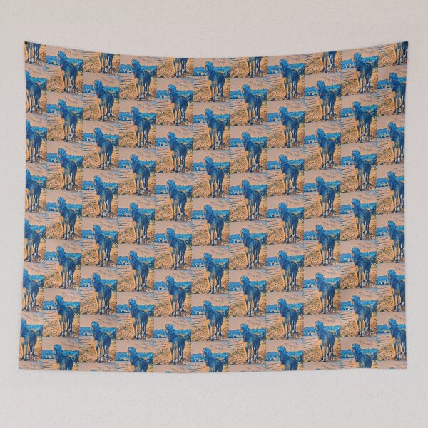 Item preview, Majestic Scottish Deerhound on the Beach designed and sold by DeerhoundRhodry.