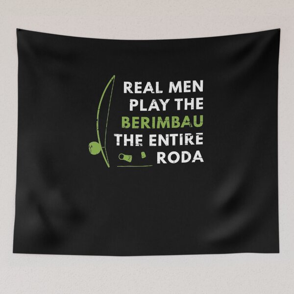 Item preview, Real Men Play The Berimbau The Entire Roda Capoeira designed and sold by jeffded.
