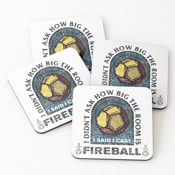 Item preview, I Cast Fireball designed and sold by Clinton Thomas.