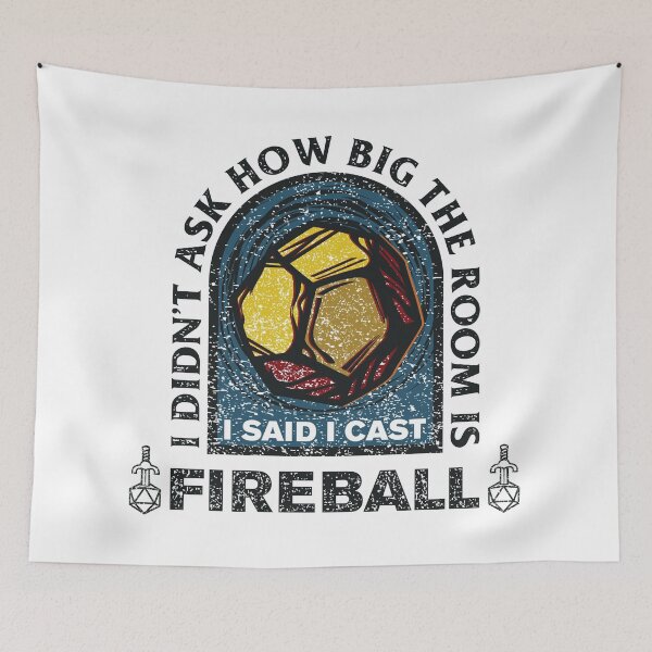 Item preview, I Cast Fireball designed and sold by Clinton Thomas.