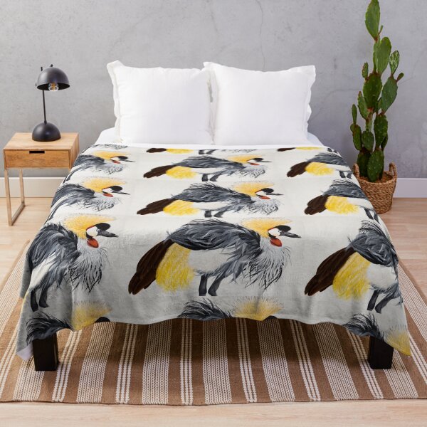 Item preview, Grey-Crowned Crane designed and sold by Kimberley Alludia.