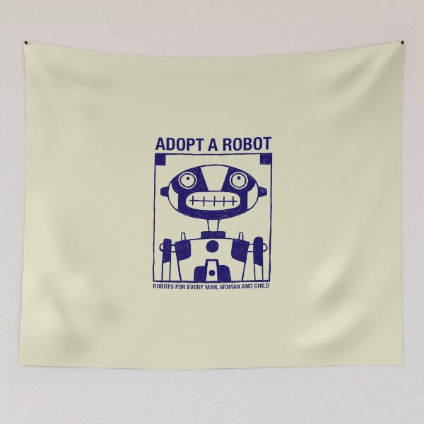 Item preview, Adopt a Robot designed and sold by Rob Colvin.