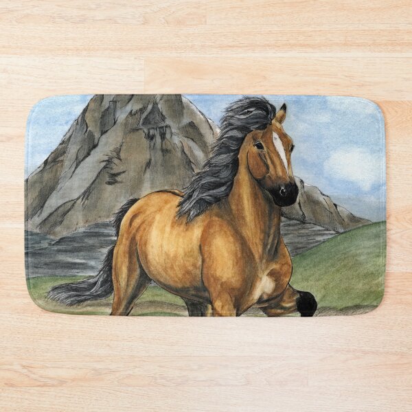 Item preview, Golden Tolt Icelandic Horse designed and sold by CentauriArt.