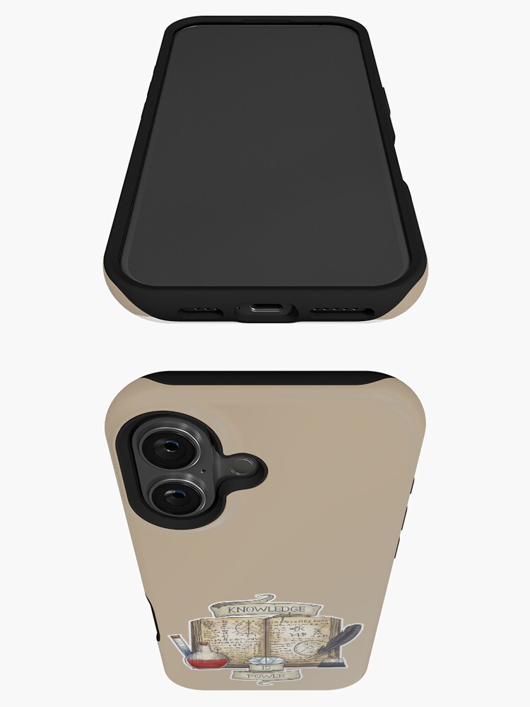 Aperçu 3 sur 4. Coque iPhone avec l'œuvre Mage - La connaissance c'est le pouvoir créée et vendue par sheppard56.