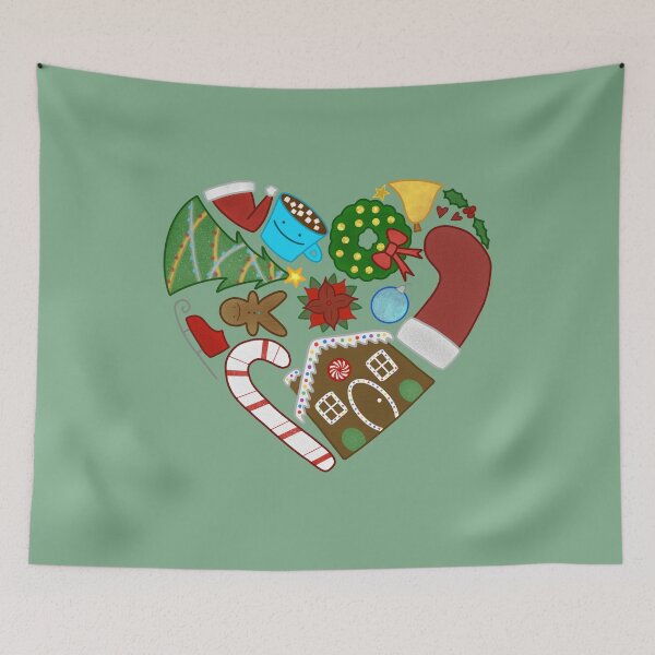 Item preview, Christmas Holiday Love designed and sold by cupcakecandice.