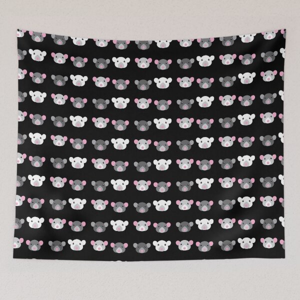 Item preview, Four rat Mouse faces designed and sold by jazzydevil.