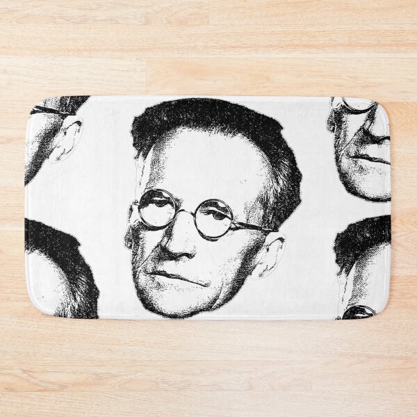 Item preview, Erwin Schrödinger Floating Head (contrast 1) designed and sold by GodsAutopsy.