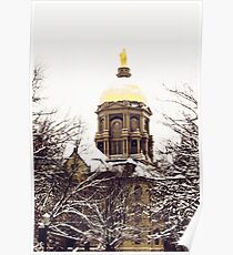 Notre Dame - Golden Dome Poster