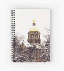 Notre Dame - Golden Dome Spiral Notebook