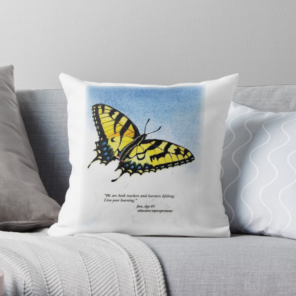 Item preview, Throw Pillow designed and sold by TobyWisdom.