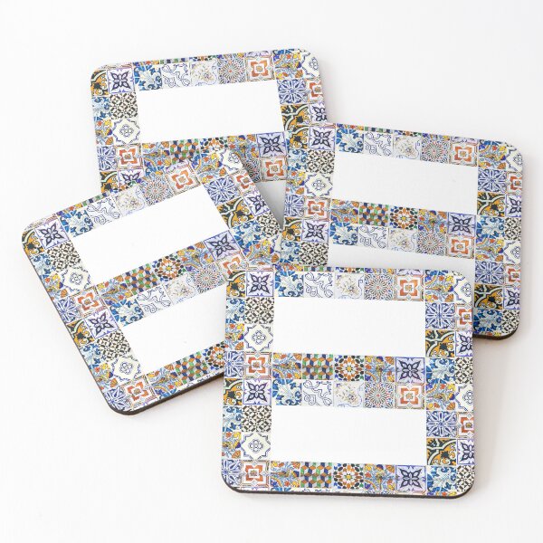 Item preview, Colorful Tile Frame designed and sold by mattpanta.