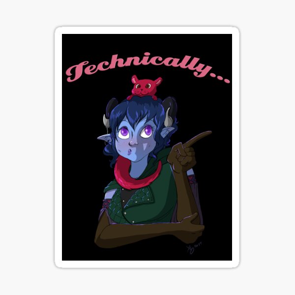 Technically... Sticker