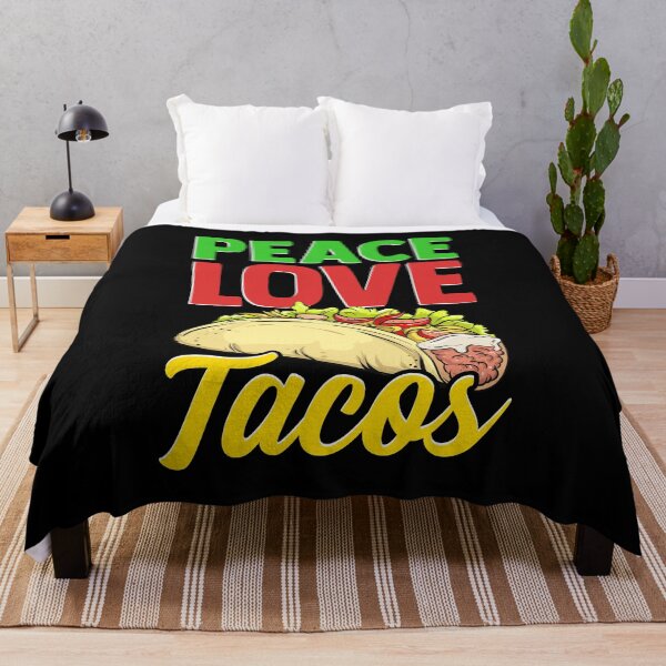 Item preview, Cute & Funny Peace Love Tacos Pacifist Food designed and sold by perfectpresents.