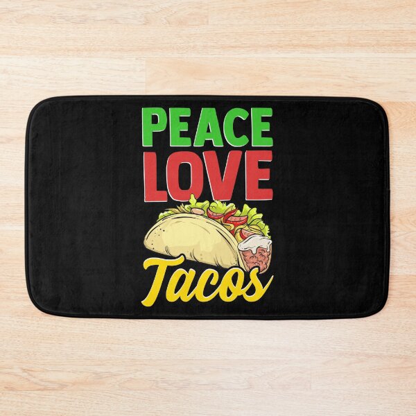 Item preview, Cute & Funny Peace Love Tacos Pacifist Food designed and sold by perfectpresents.