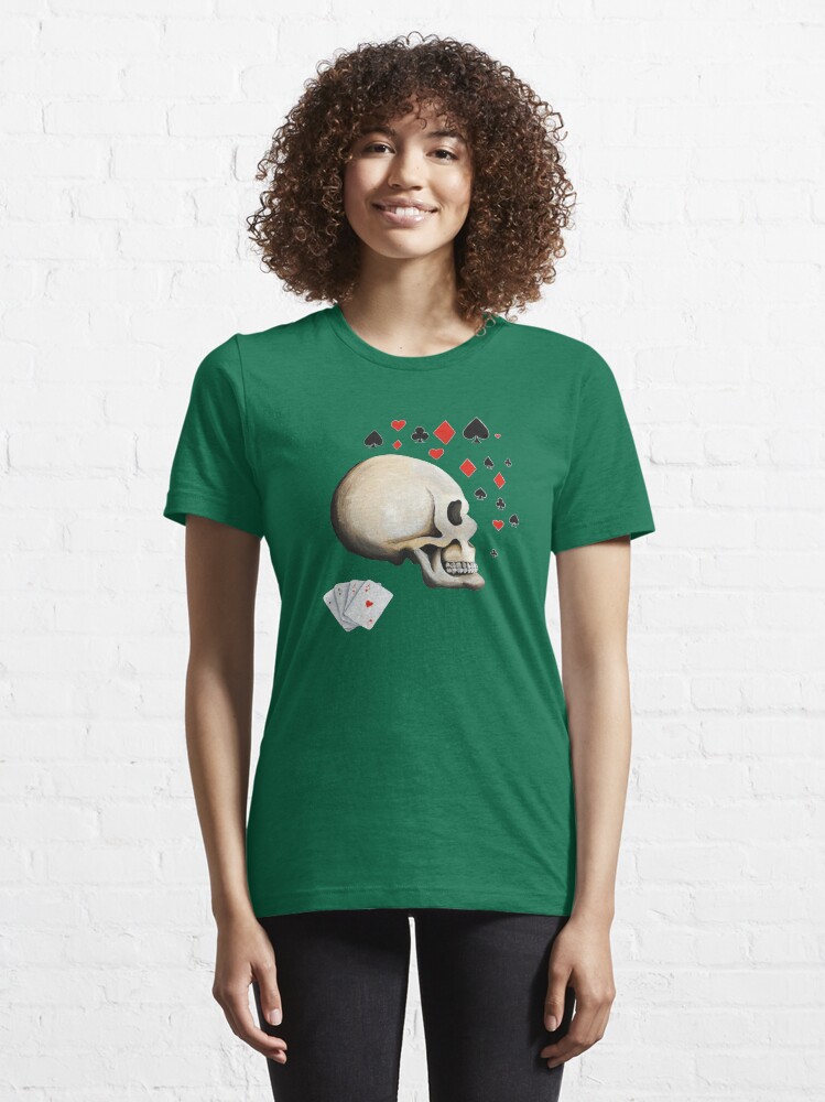Alternate view of Poker Face Essential T-Shirt