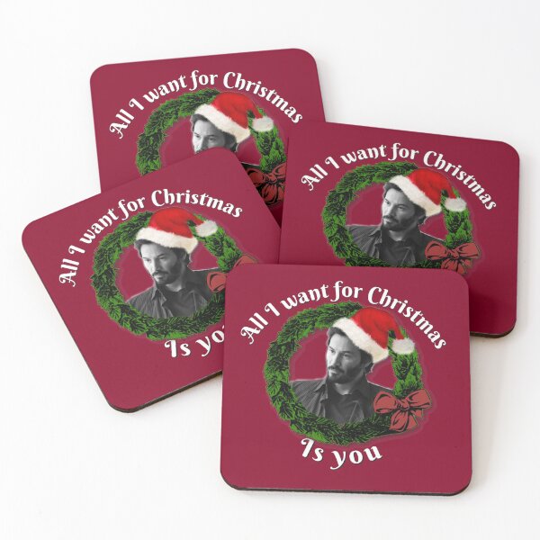 Item preview, Christmas Keanu  designed and sold by Pixel & Verse.