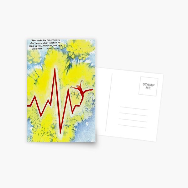 Cardiac Dancer Postcard