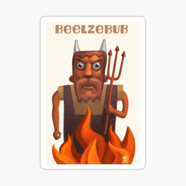 Beelzebub Sticker