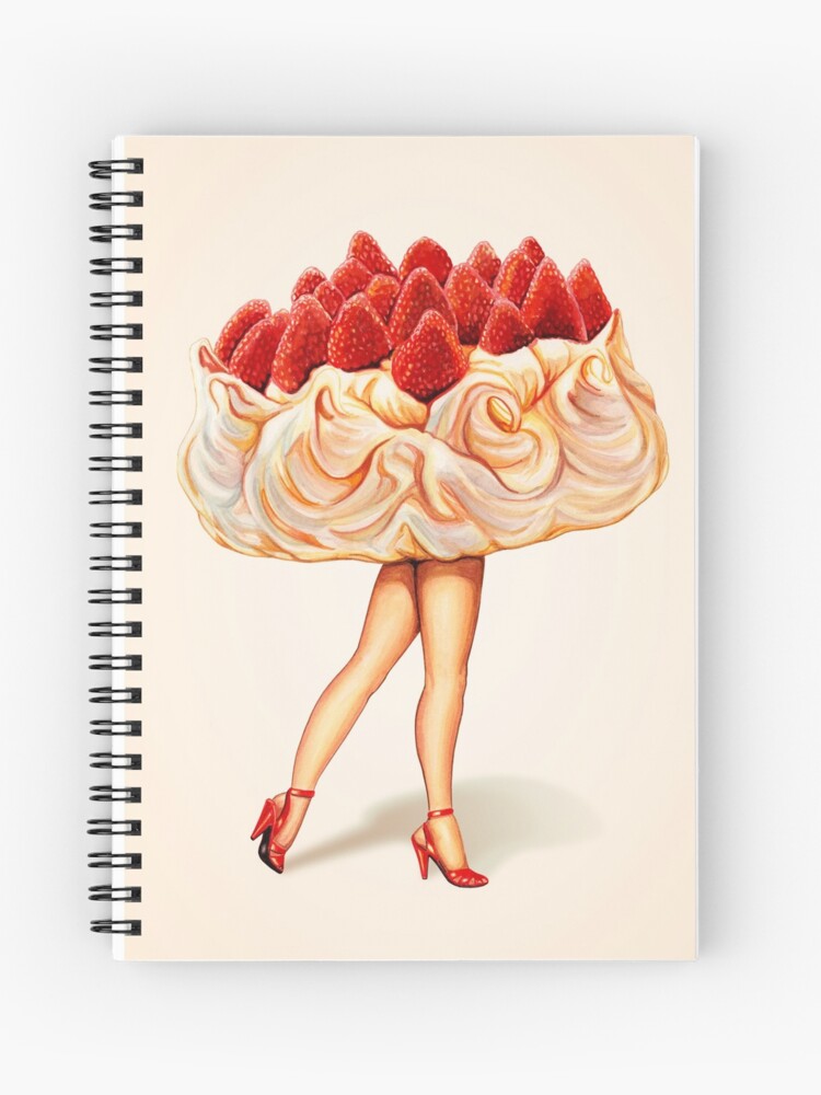 Thumbnail 1 of 3, Journal, Cake Walk - Pavlova designed and sold by KellyGilleran.